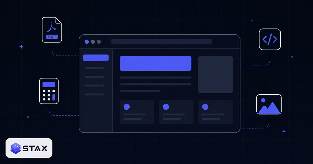 Why we built Stax Tools