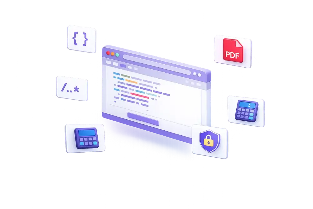Stax Tools — browser-based developer, finance and PDF tools